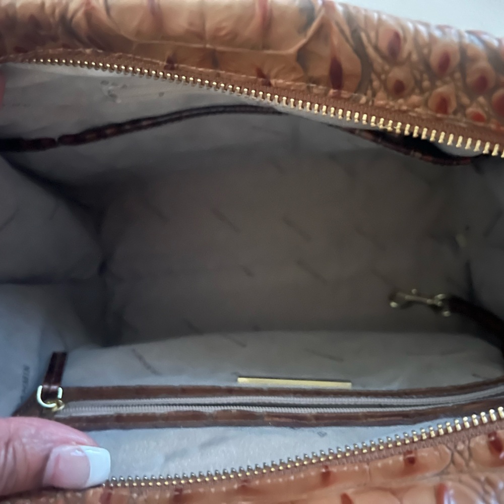 Brahmin Melbourne Collection Priscilla satchel in excellent condition - Picture 11 of 12